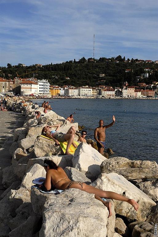 Apartma Santina Lejlighed Piran Eksteriør billede
